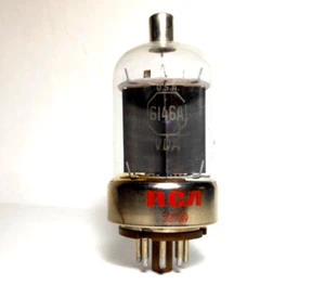 RCA USA 6146A Power Tube Collins 32S Heath Apache Pacemaker Used - Test NOS - Zdjęcie 1 z 1