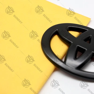 For Tacoma Tundra Blackout Steering Wheel Emblem Overlay Protector Anti-scratch - Image 1 of 4