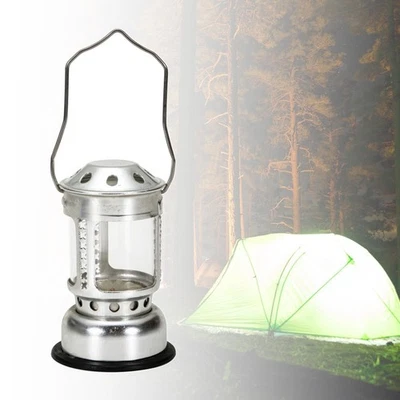 Mini Metal Tea Light Holder, Camping, Fishing, Windproof, Hanging - Image 1 of 4