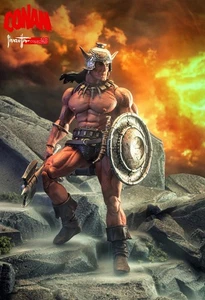 Conan The Barbarian 1:12 Scale Action Figure from Icon Collectibles IN STOCK - Picture 1 of 4