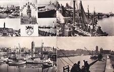 Lot de 4 cartes postales anciennes postcards DUNKERQUE NORD 23