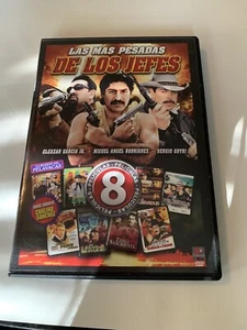 Las Mas Pesadas De Los Jefes DVD 8 Films Mexican Spanish Movies Rare DVD - Imagen 1 de 18