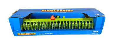 2001 Ertl Farm Country Green Rotary Hoe ~ NIB/NOS 1997 1:16 Die Cast - Image 1 of 4