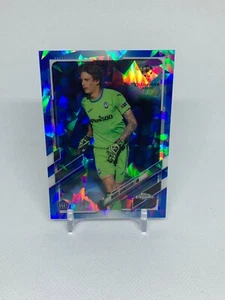 2020-21 Topps Chrome UEFA Sapphire Marco Carnesecchi Rookie #86 Atalanta - Picture 1 of 1