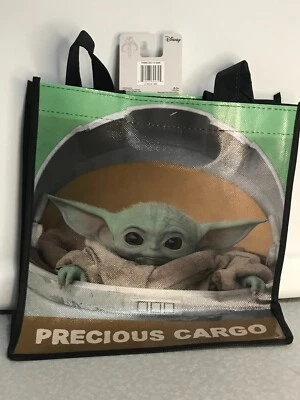 Disney Star Wars Mandalorian Grogu Baby Yoda Precious Cargo Reusable Bag NWT - Image 1 of 4
