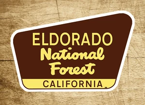 Eldorado National Forest Aufkleber Aufkleber 3,75"" x 2,5"" California Park Vinyl - Bild 1 von 1