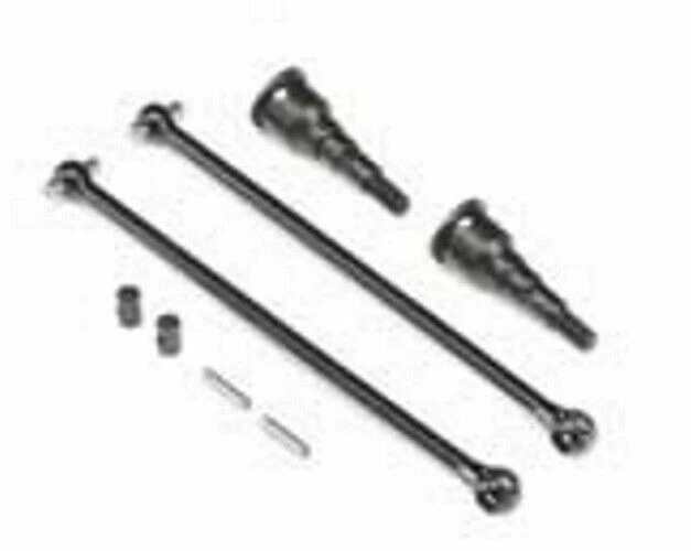Losi Tenacity SCT Front/Rear Driveshaft - Black, Pack of 2 (LOS232032)