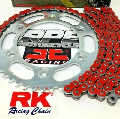 Red 2009-2017 Yamaha FZ6R RK ZXW 520 16/46 OEM Ratio Chain and Sprocket Kit - Image 1 of 4