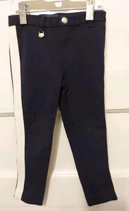 Polo by Ralph Lauren Girl's Size 4 Navy Blue Stretch Ponte Leggings Pants - Picture 1 of 10