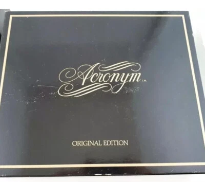 Vintage (1985) - Acronym board game published in Canada by Tomy Inc - Image 1 of 3