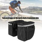 25L Bike Pouch Cycling 600D waterproof oxford cloth Rear Tube Bag Double Side