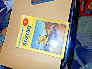 Clymer Suzuki RM50-400 Twin-Shock 1975-1981 Service Manual Clymer M371 USED - Picture 1 of 6