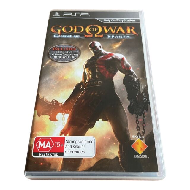 psp GOD OF WAR Ghost Of Sparta Game (Works On US Consoles) REGION FREE PAL  UK