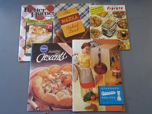 5 Vintage Recipe Books Osterizer, Fryryte, Pillsbury, MAZOLA Bowl, Better Homes - Picture 1 of 11