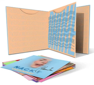 YAENNIVER (Jennifer Rostock) - Nackt Ltd.ed. Covercards Signiert Clear Vinyl LP - Bild 1 von 4