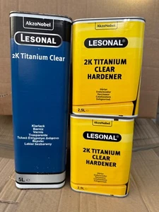 Lesonal 2K Titan Klarlack Pack 10lt Akzo Autoclear LV 2.0 - Bild 1 von 1