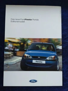 FORD Fiesta Florida Editionsmodell Prospekt 10.2000 - Picture 1 of 2