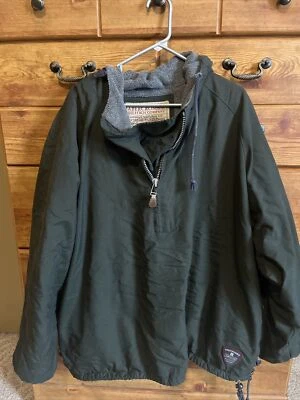 Chaqueta de Colección Abercrombie and Fitch Para Hombres Con Capucha��Pulóver Forrado de Vellón XL Foto 1 de 4