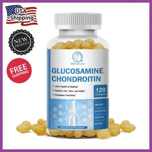 120pcs Glucosamine Chondroitin MSM With Vitamin D3 Triple Strength Joint Support - Picture 1 of 10