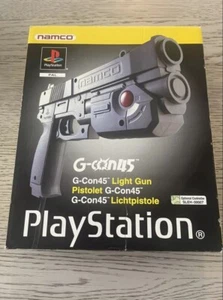 NAMCO - G-CON 45 Light Gun + Adapter - Playstation 1 - Boxed - Minty - Picture 1 of 4