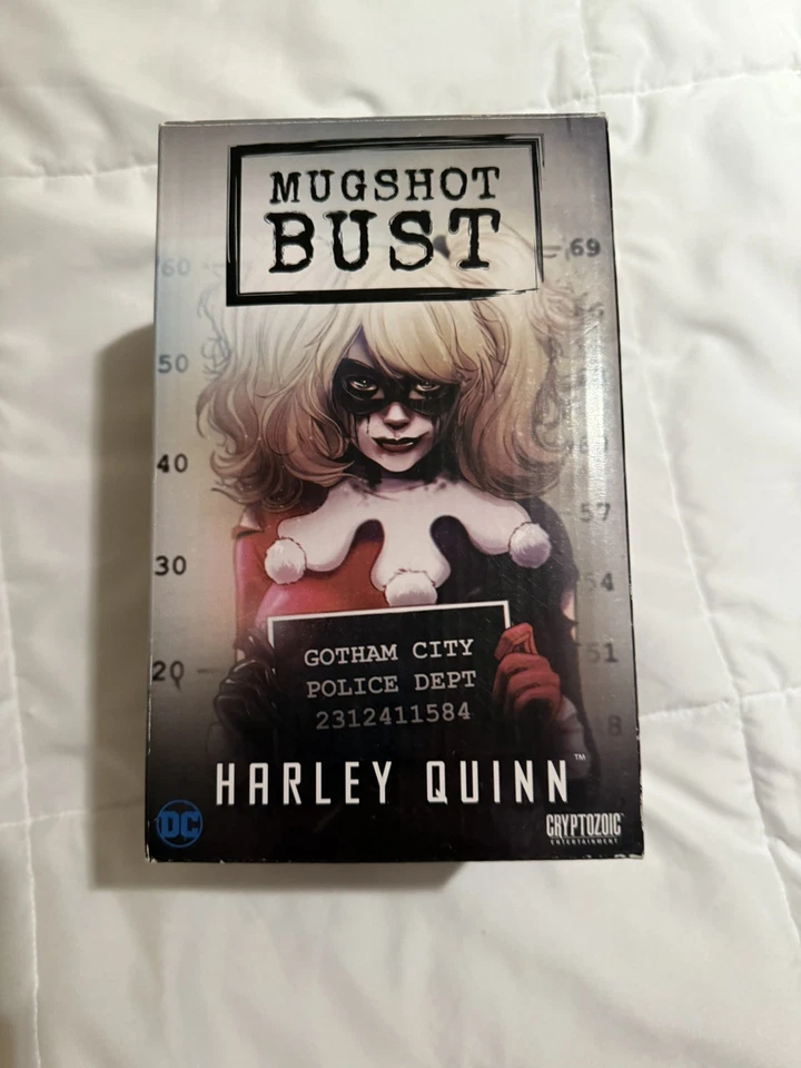 DC Cryptozoic HARLEY QUINN Mugshot Edição Limitada 7" Busto /2000 - Imagem 1 de 3