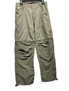 Kuhl Herren 32x30 Stealth grünlich grau Nylonmischung Reißverschluss wandelbare Hose (C3 - Bild 1 von 8
