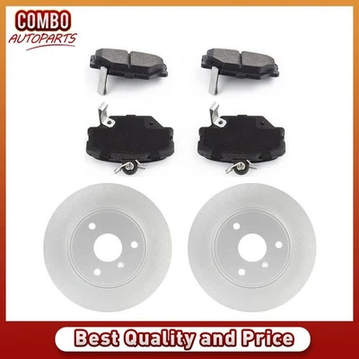 Front Brake Rotors Brake Pads for 2004 Smart Crossblade - Image 1 of 4