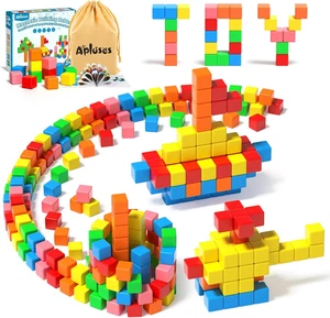 42 Stück Magnetische Bausteine für Kinder im Alter von 3-8 - Montessori Sensorisches Spielzeug - Bild 1 von 12