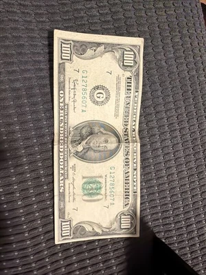 1950 Series  $100 Dollar Bill - Image 1 of 2