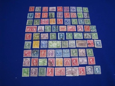 US Stamp Old Stamp Lot #5 - 81 in Total - Cancelled - Image 1 of 3