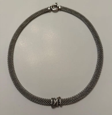 Colar Phillip Gavriel prata esterlina e diamante contagem de pipoca - Imagem 1 de 4