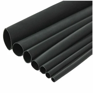 Tubo termoretraibile nero - 3:1 - con colla - 1 metro - Foto 1 di 1