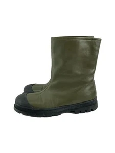 Marni Boots 38 Khk Leather DrO49 - Picture 1 of 8