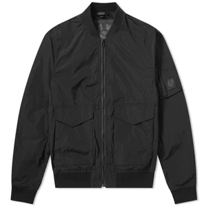 Belstaff Barham Bomber Jacke Schwarz Gr. M 38 UK 48 IT €395 UVP - Bild 1 von 4