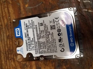 Western Digital Laptop Hard Drive 2.5" SATA WD5000BPVT-08HXZ 45N7062 500GB HXZT3 - Picture 1 of 1