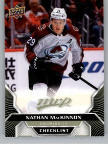 2020-21 Upper Deck MVP #100 Nathan MacKinnon CL Colorado Avalanche Hockey Card - Picture 1 of 2