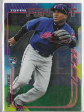 2014 TOPPS FINEST JOSE RAMIREZ ROOKIE CARD