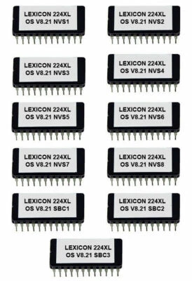 Lexicon 224XL OS Version 8.21 Neueste Firmware Nur 224 XL Update Upgrade Eprom - Bild 1 von 3