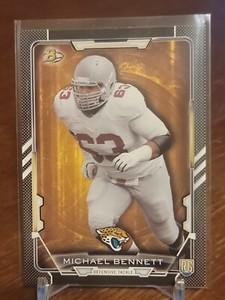 2015 Bowman Rookies Black Michael Bennett #11