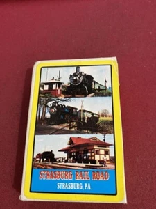 Vintage Spielkarten - Playing Cards Souvenir Strasbourg Rail road - Bild 1 von 1