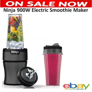 Ninja Blender Fruit Vegetable Smoothie Maker Shake Frozen Drink Ice Nut Crusher - Picture 1 of 6