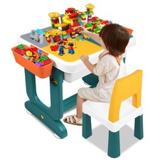 Attività per bambini tavolo blocco predefinito tavolo tavolo per bambini 6in1 tavolo da gioco bambini tavolo da pranzo