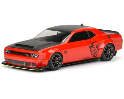 Protoform Dodge Challenger SRT Demon 1/7 On-Road Body (Clear) [PRM1586-00] - Image 1 of 4