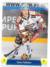 2011-12 Finnish CardSet #54 Teemu Pulkkinen Jokerit, Traktor Cheliyabinsk
