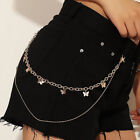 Fashionable Butterfly Bead Decoration Punk Style Pocket Chain Waist Chain _cu