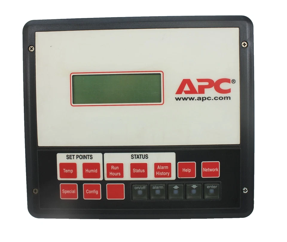 APC PCOIAF0CBB Temperature Humidity Controller Panel - Image 1 of 3