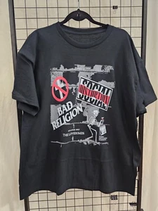Social Distortion & Bad Religion 2024 Tour Concert Cotton (2 sided) T -Shirt XL - Picture 1 of 3
