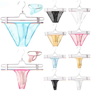Men Underwear T-Back G-String Briefs Sexy Adjustable Thongs Lingerie Underpants✔ - Picture 1 of 25