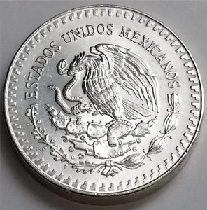Mexico Liberty 1987, 1 Oz .999 Fine Silver Coin, Libertad Gordita Plata KEY-DATE - Picture 1 of 1
