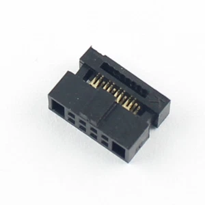 Conector de enchufe de cable de cabecera hembra FC IDC de 1,27 mm de paso 2x4 pines 5 piezas - Imagen 1 de 5